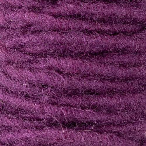 Product Purple wool cord, 55m, decorative twine for floristry and crafts