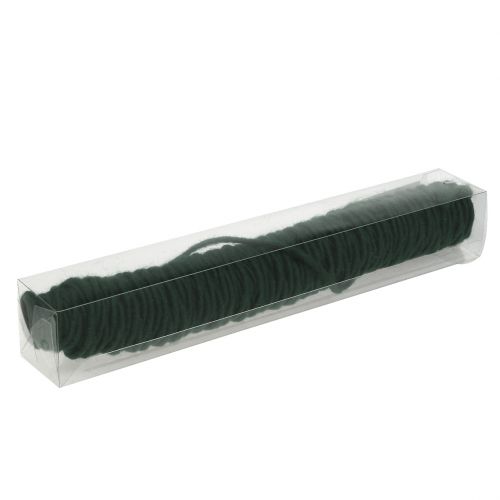 Floristik24 Wick thread felt thread dark green 55m