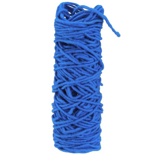 Product Wick thread felt cord with wire 30m blue