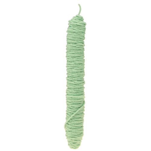 Wick thread felt cord light green 55m