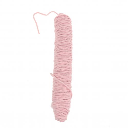 Floristik24 Wick thread felt cord pink 55m