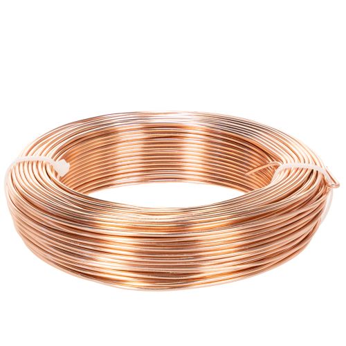 Aluminum wire roll for crafting and floristry, 60m, 500g