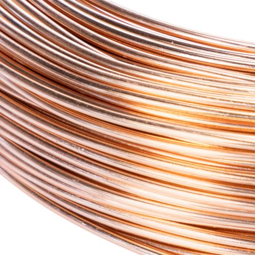 Aluminum wire roll for crafting and floristry, 60m, 500g | Floristik24.co.uk