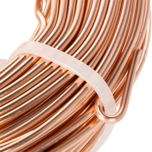 Aluminum wire roll for crafting and floristry, 60m, 500g | Floristik24.co.uk