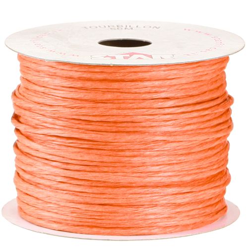 Floristik24 Wire wrapped 50m Orange