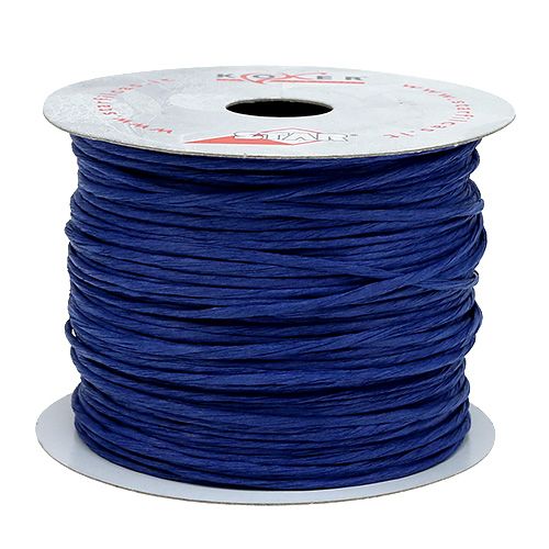Floristik24 Wire wrapped in 50m dark blue