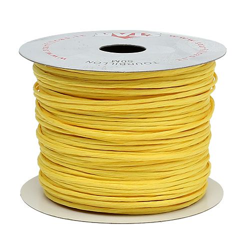 Product Wire wrapped 50m yellow