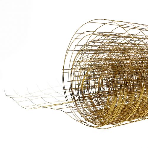 Product Wire mesh gold decorative wire 35cm 5m