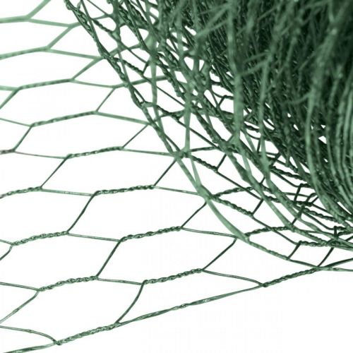 Product Hexagon Mesh Green Wire PVC Coated Wire Mesh 50cm×10m