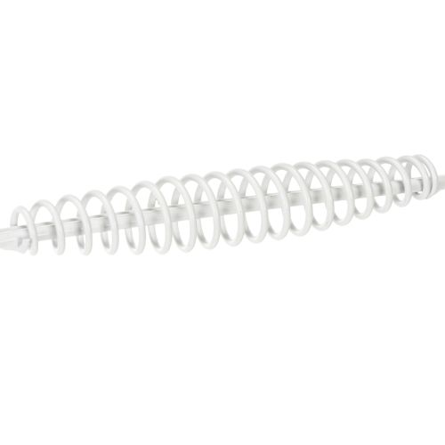 Product Wire basket with handle, white metal, Ø25/30/35cm, set of 3