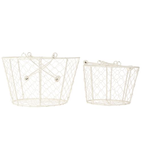 Product Decorative wire baskets as a decorative solution for creative garden design, 30cm, 1 set