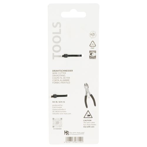 Wire Cutter for Floristry and Crafting, 17 cm, Neon Orange Handles | Floristik24.co.uk