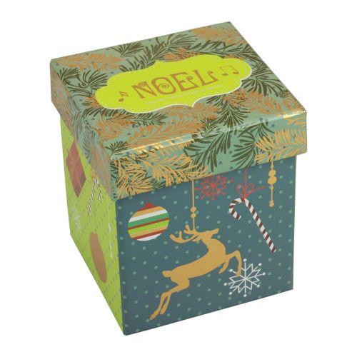 Product Scented candle Christmas candle glass clear Christmas candle 7.5cm