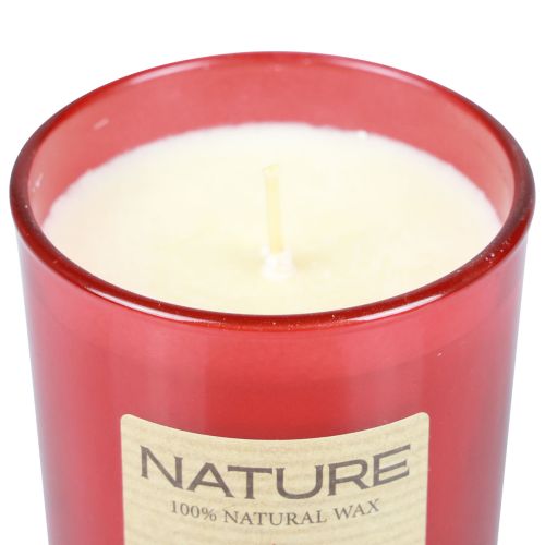 Product Scented candle in a glass natural wax candle Winter Dreams 85×70mm