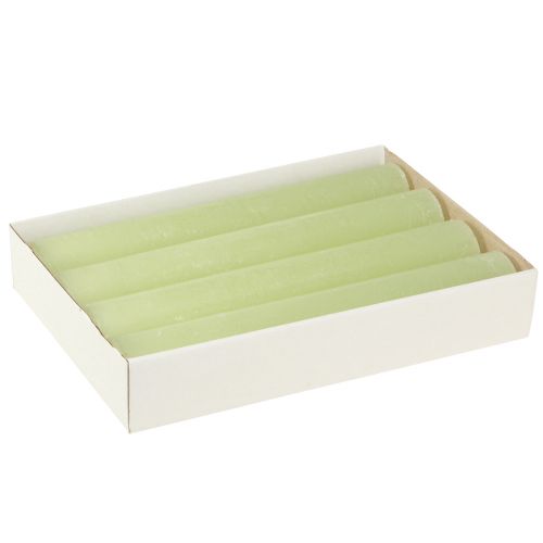 Product Solid coloured candles lime green ...