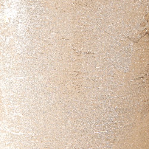 Product Solid colored candles platinum 60x80mm 4pcs