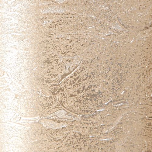 Product Solid-colored candles platinum 70x100mm 4 pcs