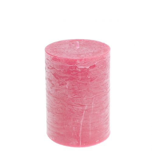 Product Solid colored candles pink 85x120mm 2pcs