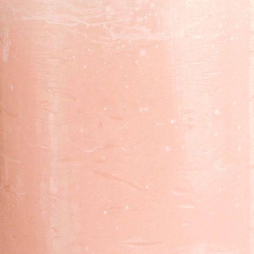 Product Solid coloured candles pink pillar candles light pink 85×150mm 2 pcs