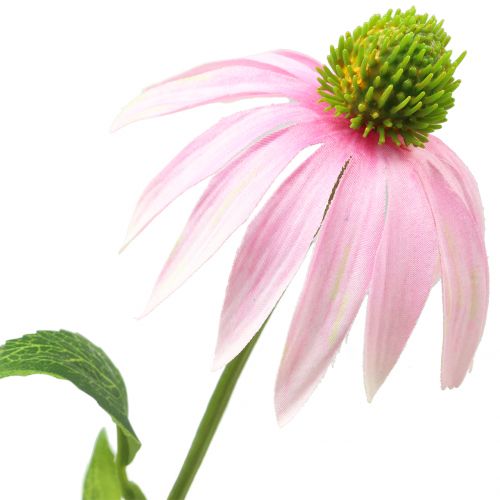 Product Echinacea flower artificial light pink 90cm