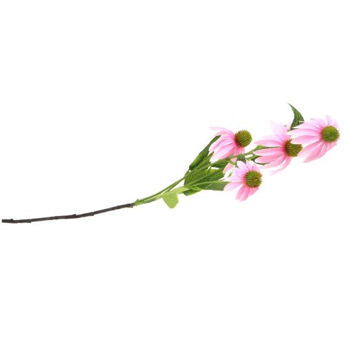 Floristik24 Echinacea flower artificial light pink 90cm