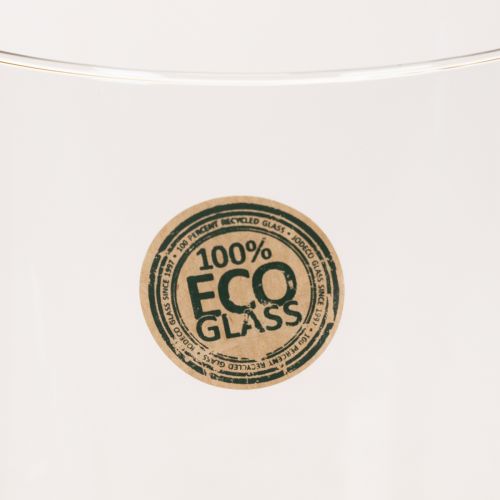 Eco Glass Cylinder Vase 25cm