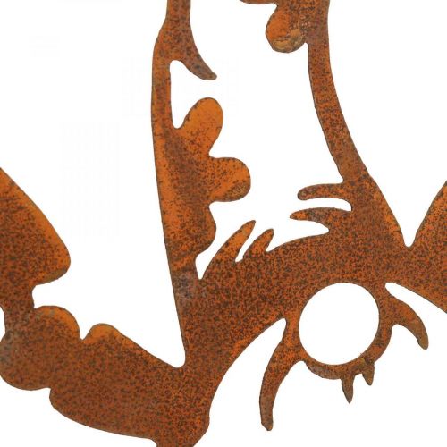 Floristik24 Rust decoration gnome metal decoration stand H40cm