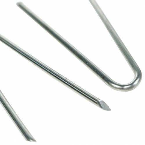 Product Ivy Needles 40mm Galvanized Plant Needles Funeral Flowers 400g