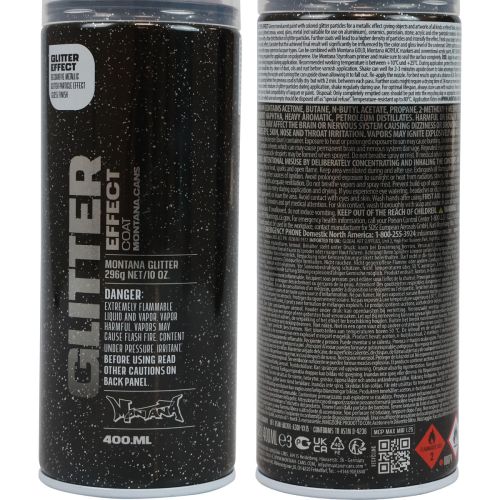 Product Glitter Spray Red Montana Glitter Spray Christmas Red 400ml