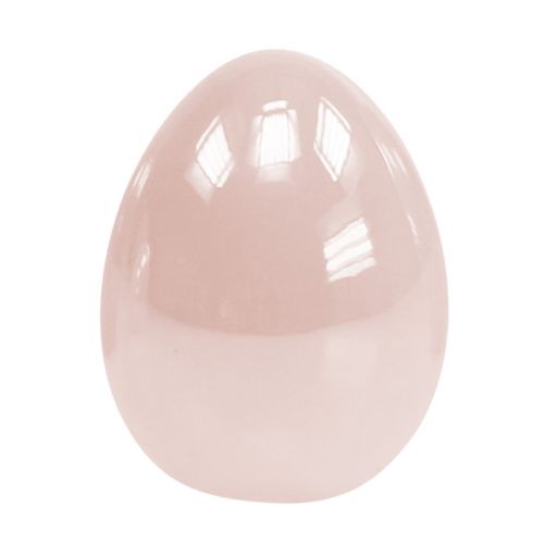 Floristik24 Egg pink mother of pearl 15cm 1pc