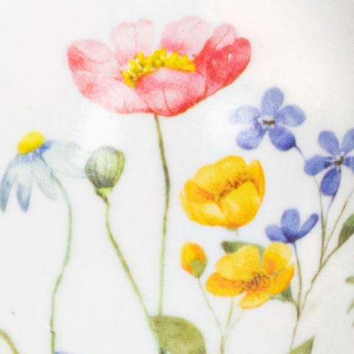 Product Easter eggs with spring and floral motifs, high-quality Easter decoration, 6cm, 6 pieces