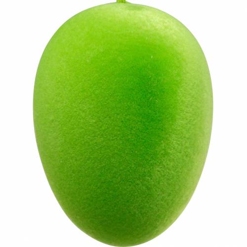 Product Easter eggs for hanging colorful, eggs flocked, Easter, spring decoration 8 pcs