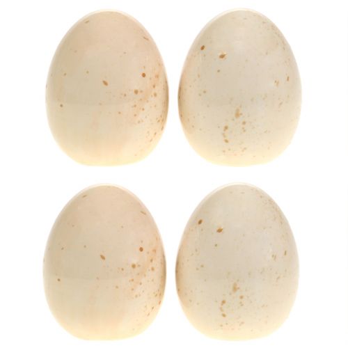 Floristik24 Decorative ceramic eggs H8.5cm 4pcs