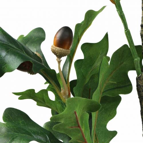 Product Artificial oak leaf branch with acorns 90cm