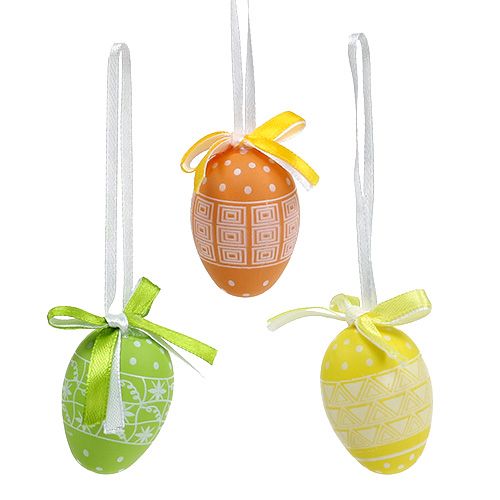 Floristik24 Hanging eggs plastic 5cm 27pcs