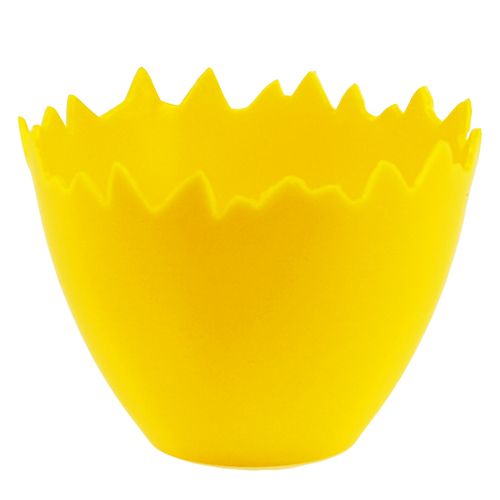 Floristik24 Egg cup Ø17cm 20pcs Yellow
