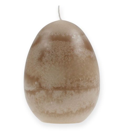Floristik24 Decorative egg candle Sahara 14cm