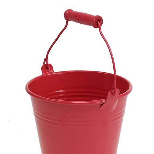 Floristik24 Bucket pink mix Ø10cm H8cm 10pcs