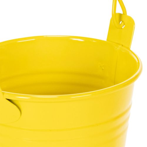 Colorful buckets, Ø8cm H7.5cm, 12 pieces | Floristik24.co.uk