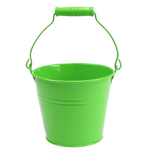 Floristik24 Metal buckets, assorted Ø10cm H8cm 10pcs