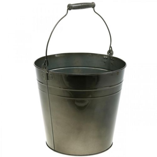 Floristik24 Metal vessel, plant bucket, metal decoration Ø27cm H25cm