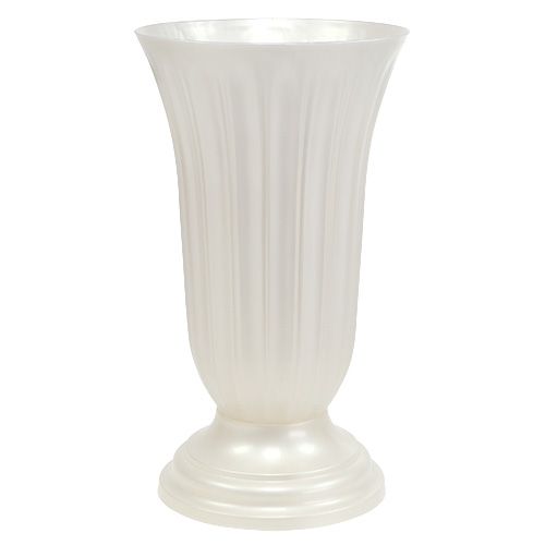 Floristik24 Vase Lilia mother of pearl Ø28cm, 1pc