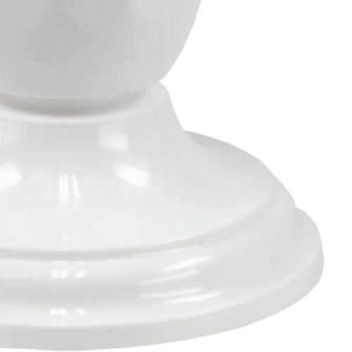 Product Setting vase “Szwed” white Ø13cm - 20cm, 1pc