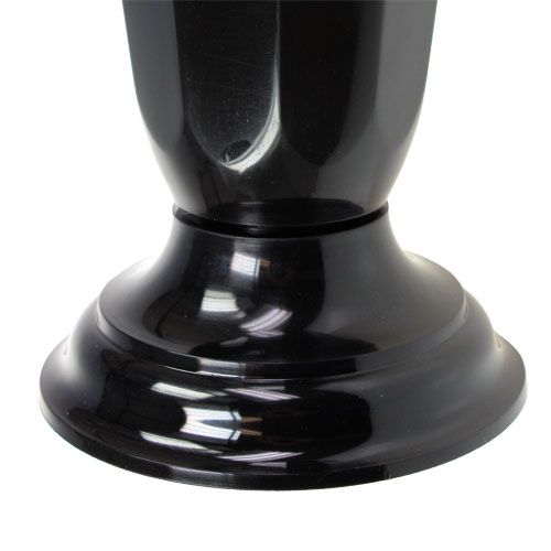 Product Vase &quot;Szwed&quot; black Ø13cm, 1pc