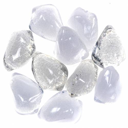 Floristik24 Decorative ice cubes floating 2.5cm - 4cm 500g