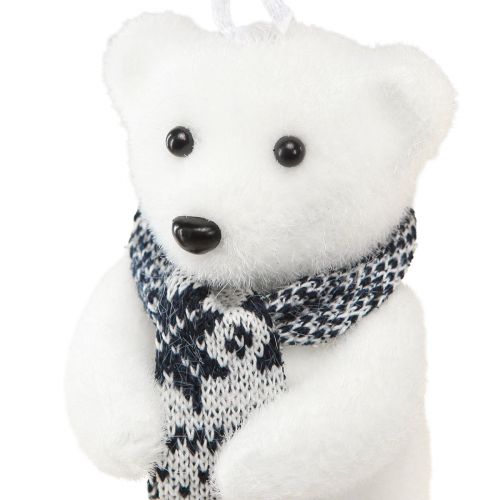 Floristik24 Polar Bear Decoration for Hanging Winter Decoration Figures 11×7cm 4 pcs