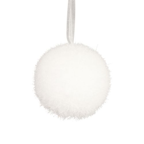 Snowball decoration snow decoration winter decoration decoration hanger 7.5cm