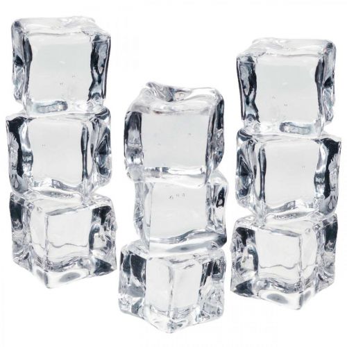 Artificial ice cubes window decoration 2cm 20pcs