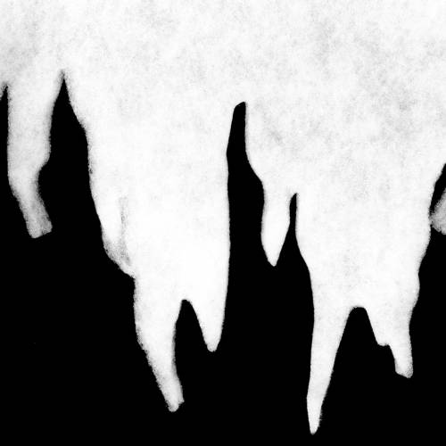 Floristik24 Garland icicles white 5m x 33cm