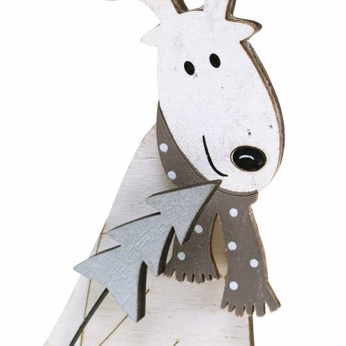 Floristik24 Christmas Decoration Elk 27,5cm 2pcs